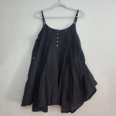Free People Pick Me Up Mini Dress In Black, Size XS | eBay