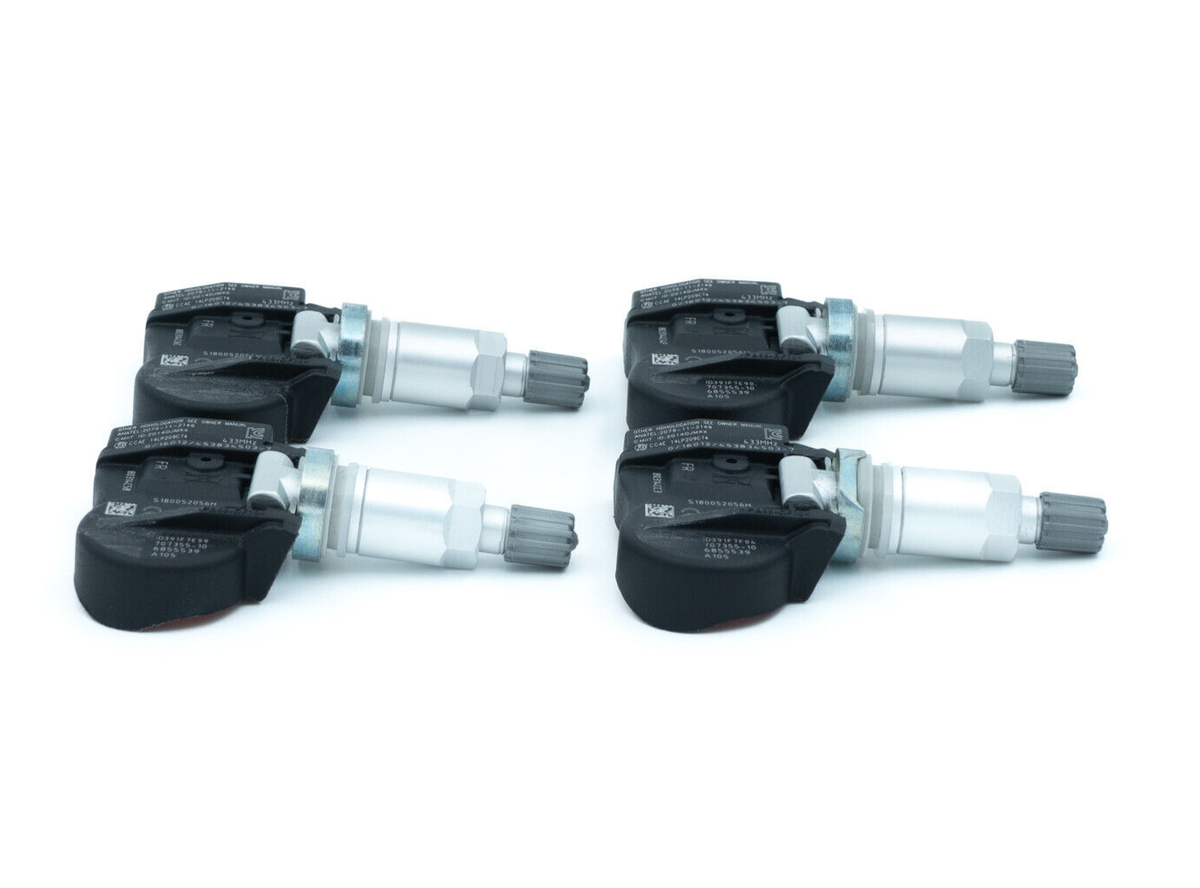 Produktbild von Reifendrucksensor Bmw 4x RDKS TPMS Reifendrucksensor Reifendruckkontrollsystem Metallventil DarkGrey Passend Für Freemont Reifendruckkontrollsystem Wohnmobil