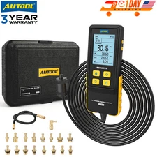 Digital Gasoline Auto Engine Oil Pressure Gauge Tester Oil Pressure Gauge Kit US