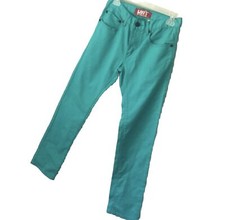 Women s Rare Levi s 510 Super Skinny Jeans Size 25 x 25 Teal Color Red Tag