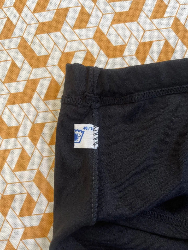 Maillot de Bain Kopa piscine plage été 80'S noir Vintage enfant - 40 / 75 - Photo 3/4