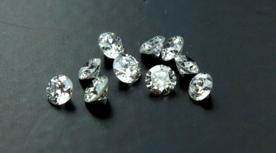 #ad Loose Lab Grown CVD Diamond LOT 4.00 MM D Color IF CLEARITY 5 PCS Certified $23.99