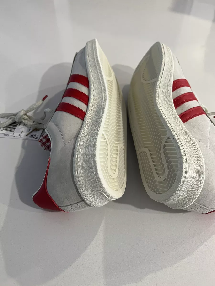 Adidas superstar top w collegiate red