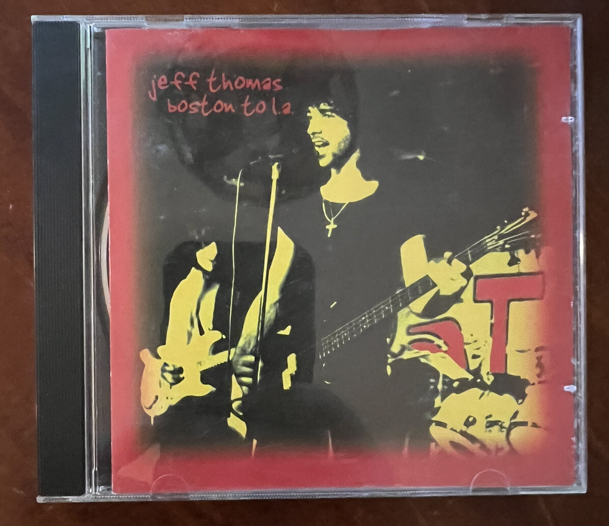 Jeff Thomas Boston to L.A. independent CD no label rock long out of print