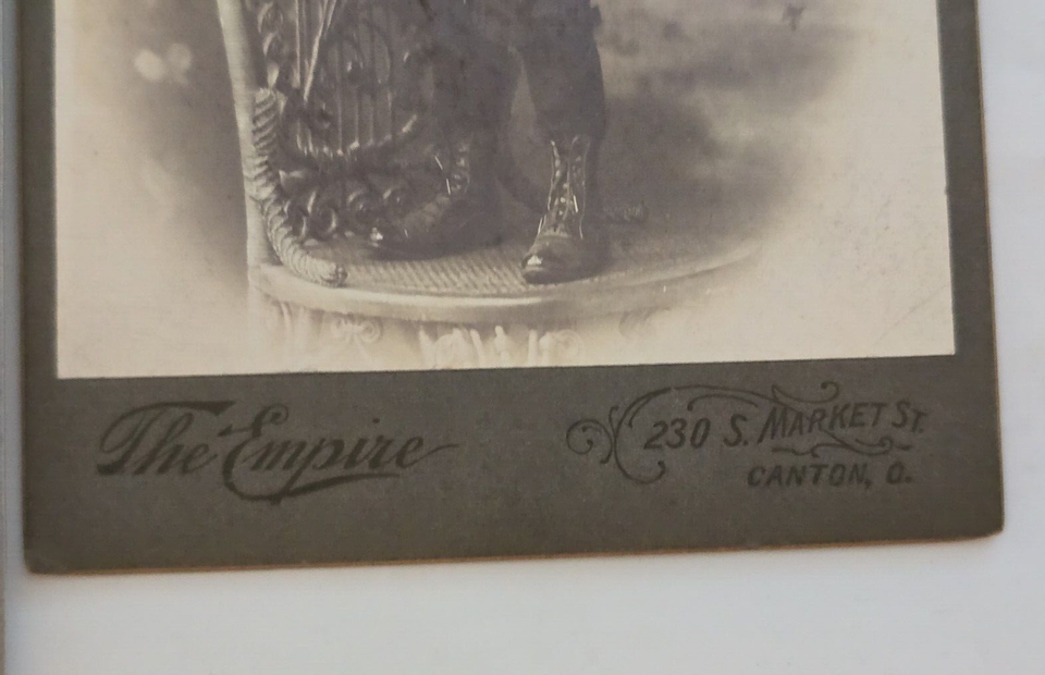 Boy Fancy Fashion Chair The Empire Studio Canton Ohio Card