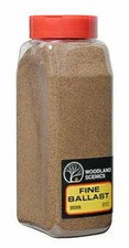 Woodland Scenics New 2026 Brown Fine Ballast Any Scale 32oz 1372