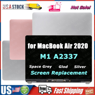 13'' Gray Silver Gold for MacBook Air A2337 M1 LCD Screen Display Assembly NEW