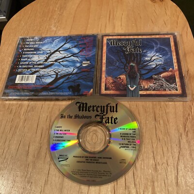 Mercyful Fate   In The Shadows CD 90s US press CRC king diamond metallica attic