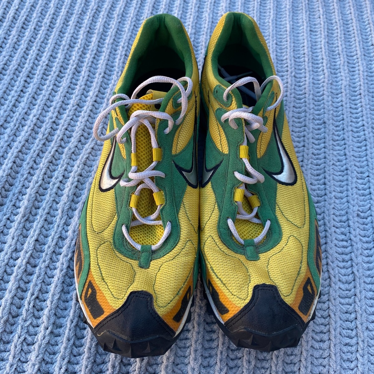 Nike Bowerman Yellow Green Track and field Spikes Men  display picture 1