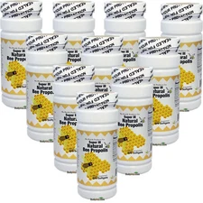 10 x Super Natural Brazil Bee Propolis 200 Softgels Total 2000 Caps