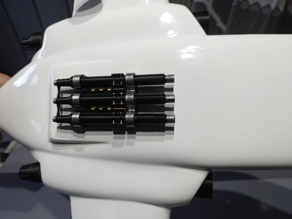 Flywing Airwolf Bell 222 Accessory Detail Pack FW450L Helicopter 3d Printed  - Image 4 of 4