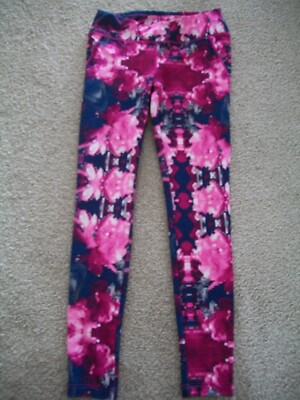 NEW WITHOUT TAGS WOMENS SIZE S THE NORTH FACE PINK MULTI  LEGGINGS 754