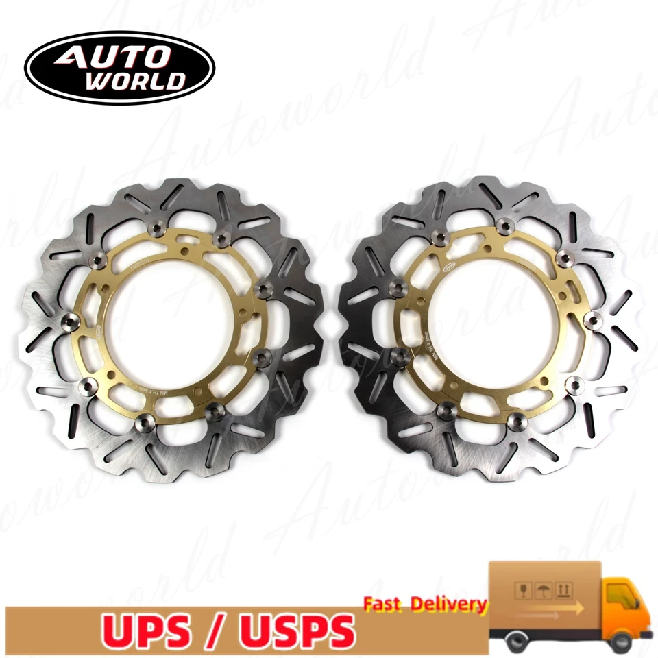 Disco delantero de 310 mm para Yamaha FZ8 ABS 2015 2014 2013 2012 2011 FAZER 8 rotor de freno Foto 2 de 4