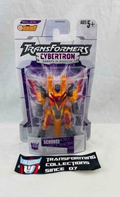 Transformers 2005 Cybertron Legends Class Vector Scourge MOSC