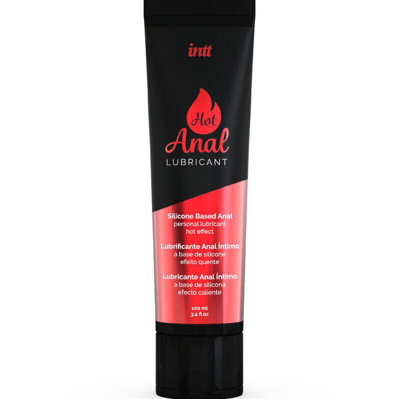INTT HOT ANAL LUBRICANT Warming Silicone Based Lube 100ml