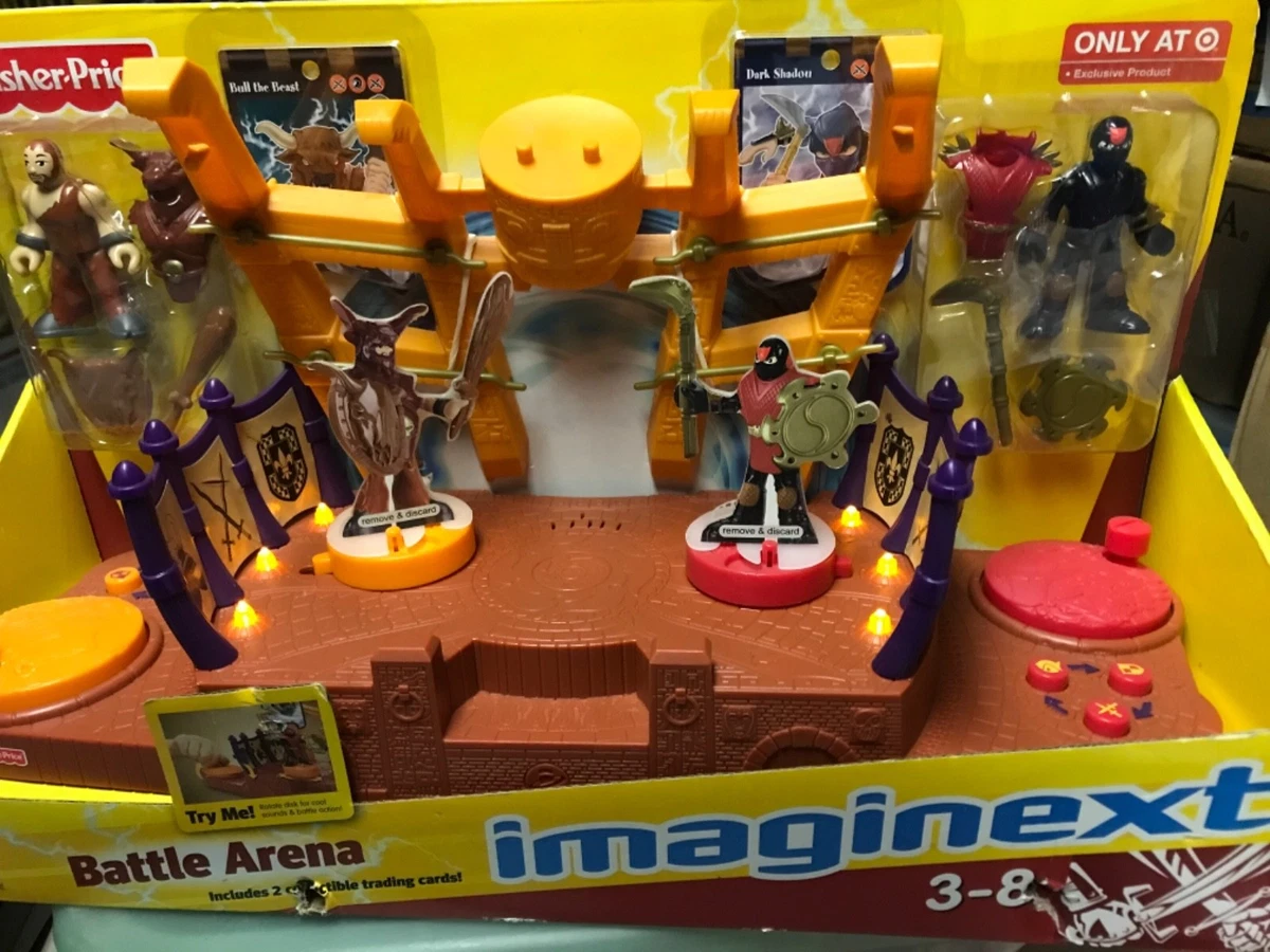 Fisher Price Imaginext Battle Arena Target Exclusive New Working Lights Sound