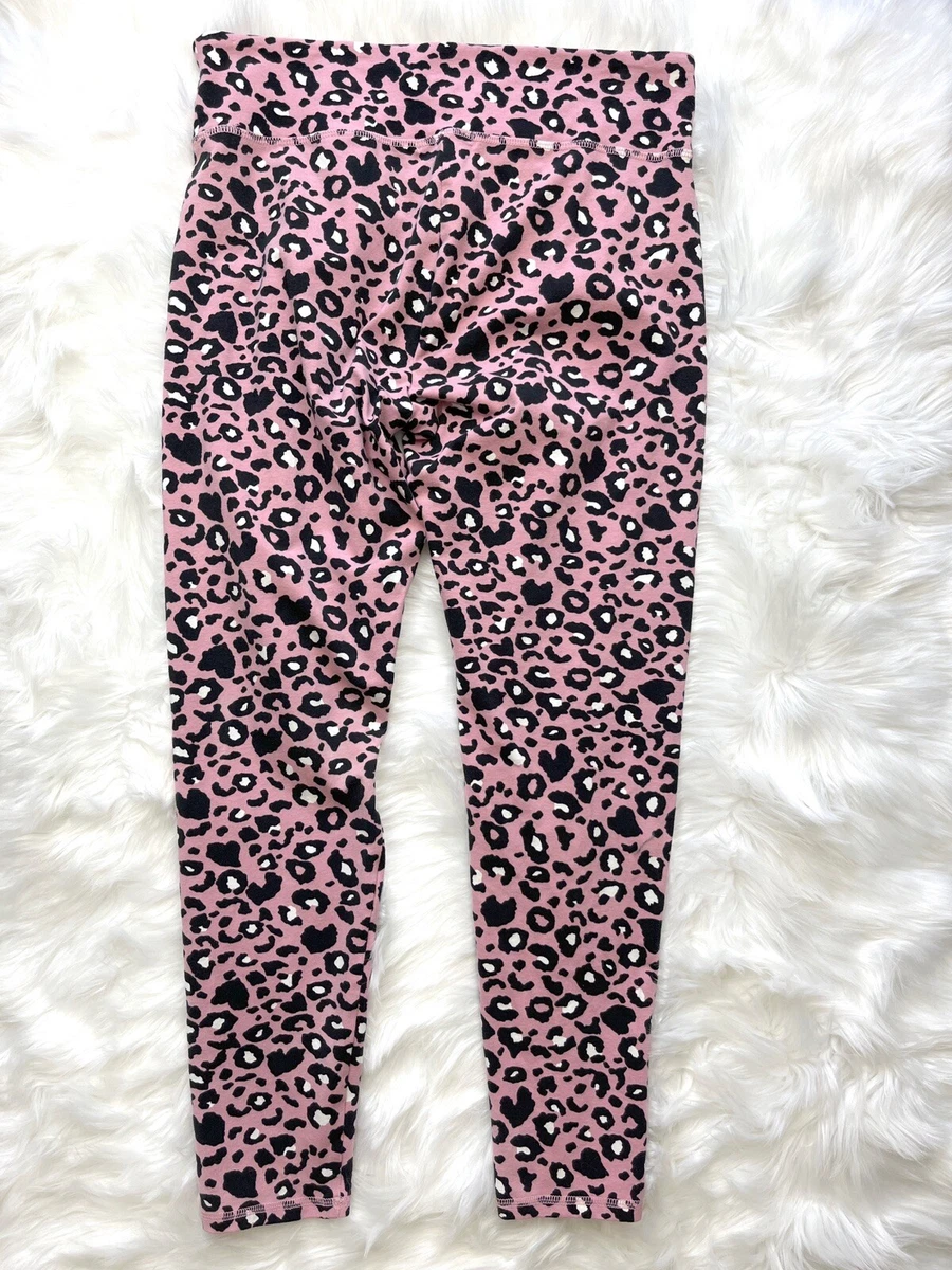 Forever 21 Size 1X Animal Print Women's Leggings Pink White Black