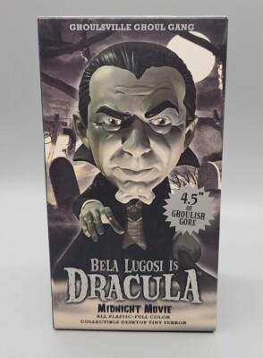 DRACULA Bela Lugosi 4.5'' Desktop Tiny Terror Midnight Movie Vampire B&W