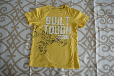 Carter's USA Jungen Gelb T-Shirt. Größe US 7/122 128 