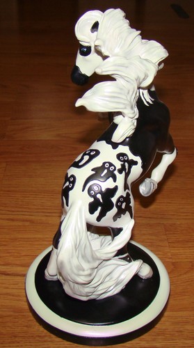 Trail of Painted Ponies, GHOST (6013970) 1E/0602, Halloween Overo Horse - Picture 7 of 14