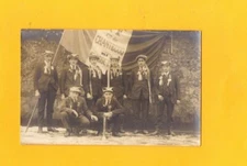 CHANTECOQ (45) Groupe de CONSCRITS / Carte-photo postale en 1926