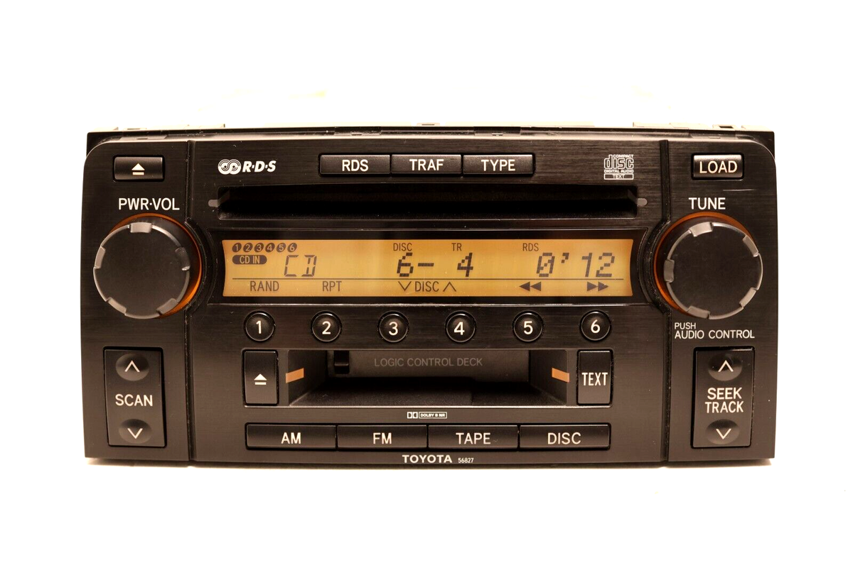 2003 - 09 OEM TOYOTA 4Runner JBL Radio 6 CD DISC CHANGER & Tape