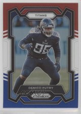 2023 Panini Prizm Red White & Blue Prizm Denico Autry #283 2qw