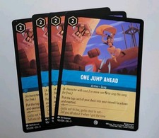 4x Disney Lorcana TCG - Fabled: One Jump Ahead 165/204 - Common - Near Mint