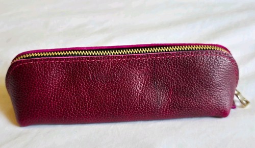 Orchid Sidekick Pouch, Portland Leather Goods, EUC