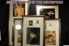 NobleSpirit (BHS) France Art Themed FDC & Prints in 6x Frames