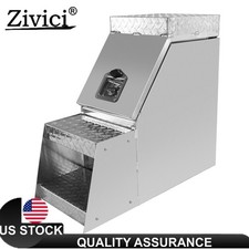 12wx28lx25h Aluminum Step Semi Truck Tool Box Wsaddle Step Open Wide Design 12wx28lx25h Aluminum Step Semi Truck Tool Box Wsaddle Step Open Wide Design