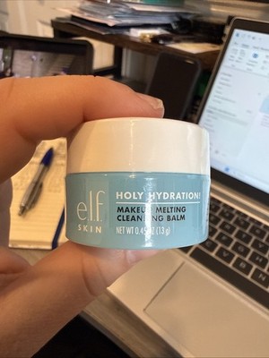 e.l.f. Holy Hydration! Makeup Melting Cleansing Balm Travel Sample 13g 0.45oz