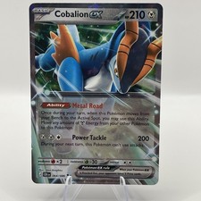 Cobalion ex 64/86 Double Rare Pokemon Chaos Rising ME04 NM