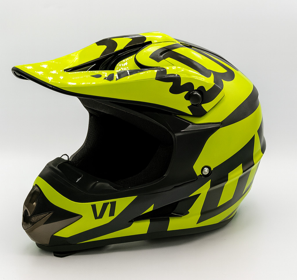 Full Face Motocross Helmet MTB Off Road Enduro DOT Certified