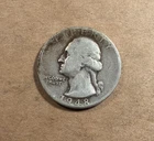 1948D Washington Quarter - 90% Silver - Circulated