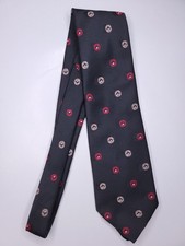 Town Craft Mens Formal Necktie 56"Lx3.75"W Black Neck Tie