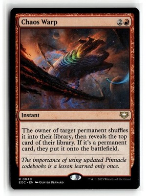 49-Chaos Warp-R NM-Commander: Edge of Eternities (EOC)