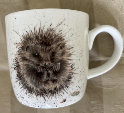 Royal Worcester Wrendale Tasse Garden Awakening Hedgehog 