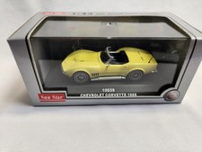 Imagen de Vintage Sun Star 1:43 Diecast 1968 Chevrolet Corvette Collectible No 10039