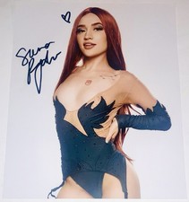 SERA RYDER ADULT FILM STAR - HOT MODEL SIGNED AUTOGRAPHED 8X10 PHOTO RARE!