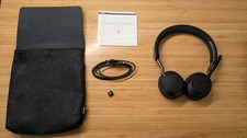 Jabra GN Evolve 2 65 Bluetooth Wireless/USB-C On Ear Headset - Open Box