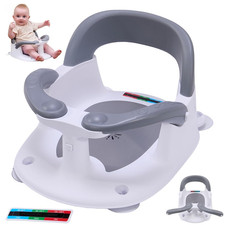 Baby Bath Seat for Babies 6 Months  up Sitting Up,Infant Bath Seat with Tempera