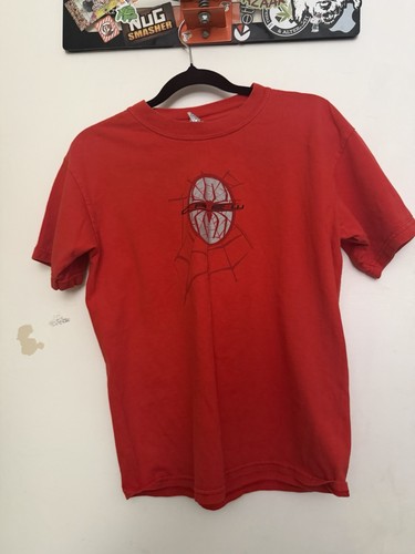 2002 spiderman movie crew promo shirt
