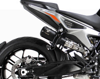 KTM Duke 790 2017-2020 EndschalldäMpfer Auspuff MK2 Black Ixrace AM3279SB