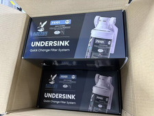 under sink drinking water purification filter system