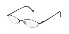 NEW VERA WANG V101 HALF-RIMLESS CAT EYE TITANIUM EYEGLASS FRAME/GLASSES/EYEWEAR