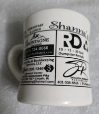 M-Ware Shanna's Country Kitchen Heavy Diner Style Coffee Mug EUC!