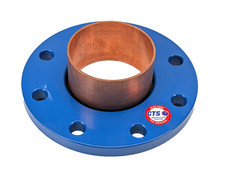CTS BF004 Powder-Coated Plate Steel Conversion Companion Flange Adapter 4 inch