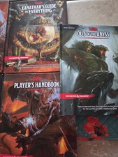 Dungeons and Dragons 5E book lot