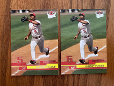 2003 Fleer Ultra #72 Albert Pujols St. Louis Cardinals x2